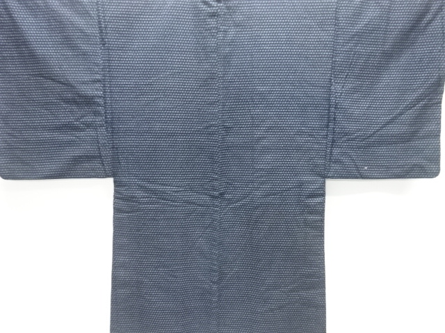 JAPANESE KIMONO / ANTIQUE MENS HAORI / COTTON / KURUME SHOSEI KASURI